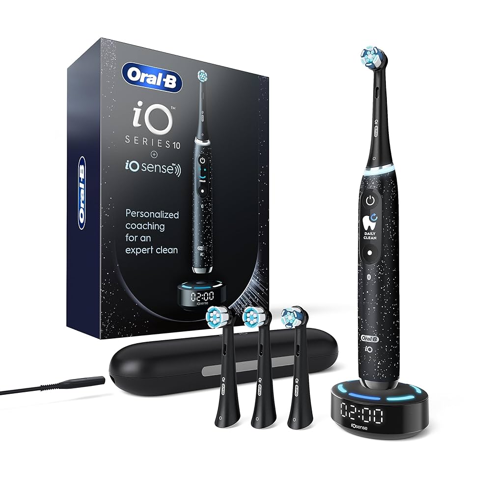 Oral-B iO Series 10 Cosmic Black 本体 iO Series 10 Rechargeable Electric Toothbrush | Oral-B